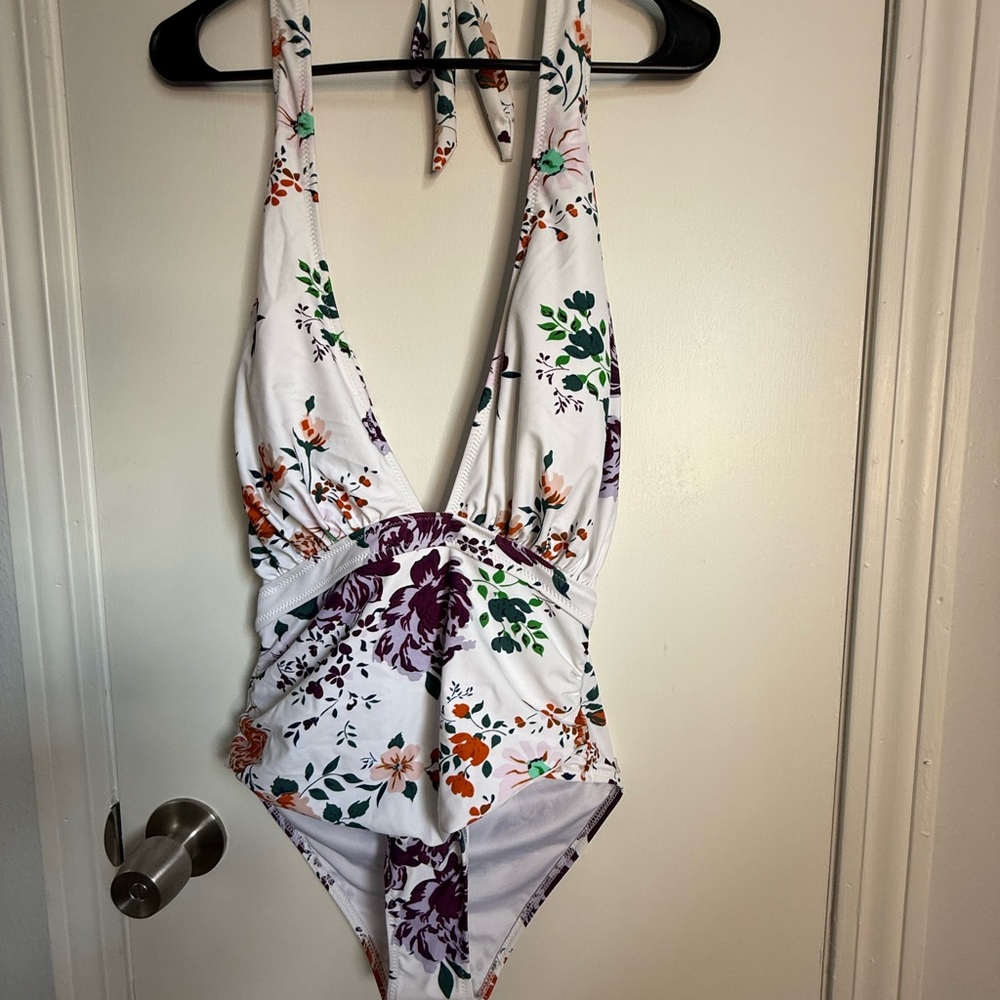 Cupshe Multicolor Floral Swimsuit
